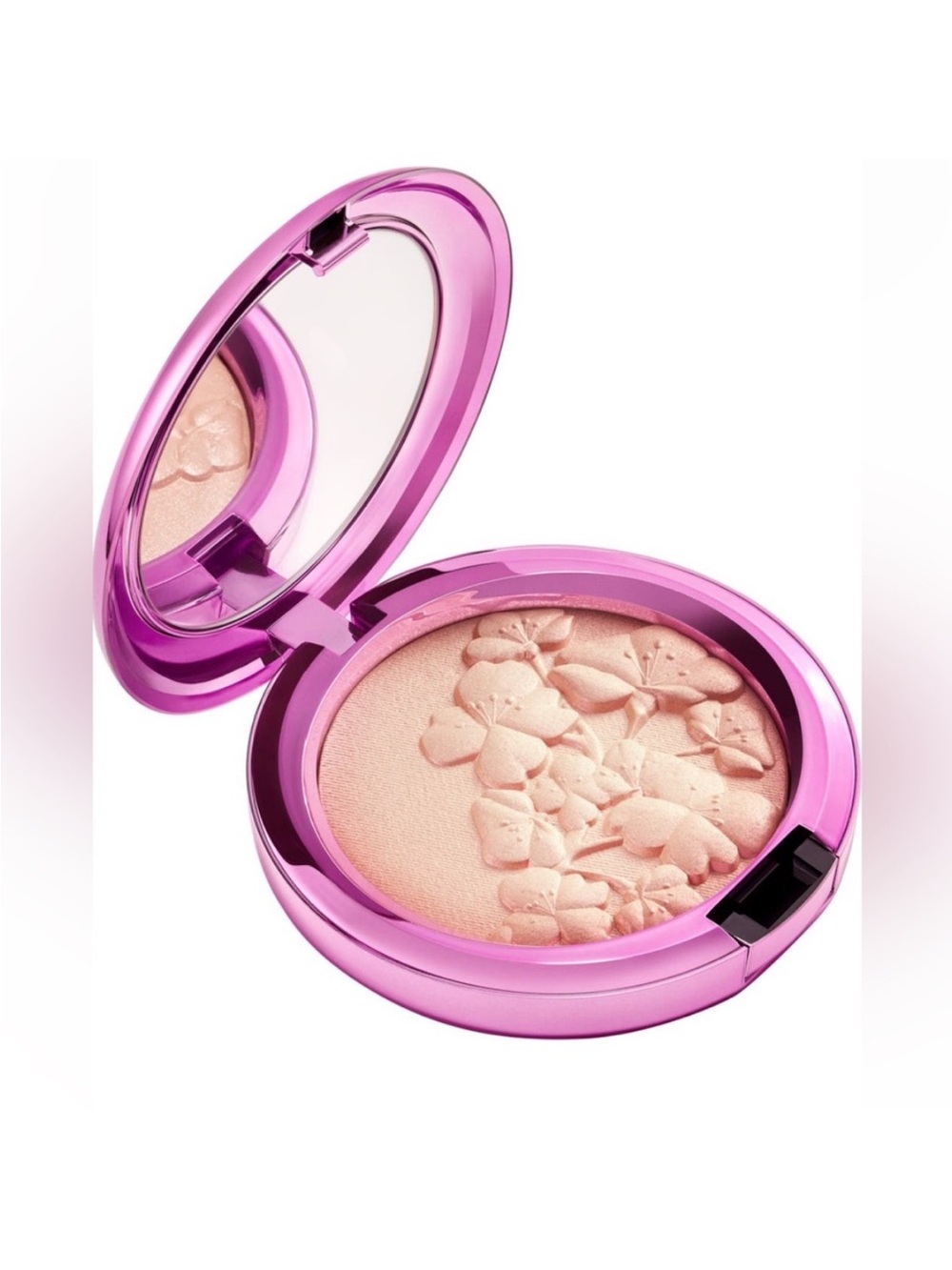 MAC Floral Compact extra dimension skin finish color- petallic metallic